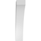 Ekena Millwork 4-in. W x 12-in. D x 20-in. H Thorton Architectural Grade PVC Knee Brace BRCP04X12X20THR - alternate 2